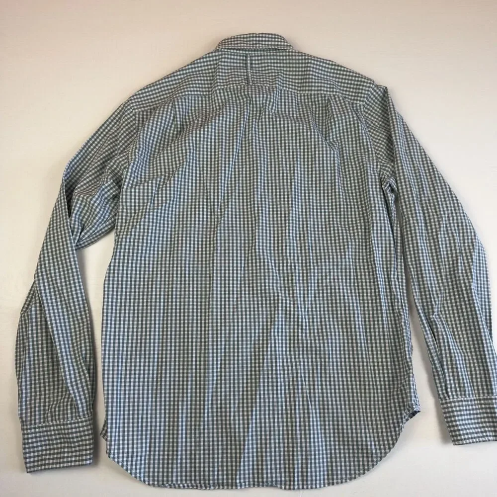 Banana Republic Custom 078 Wash Shirt Bundle Men’s S Custom Fit Gingham
